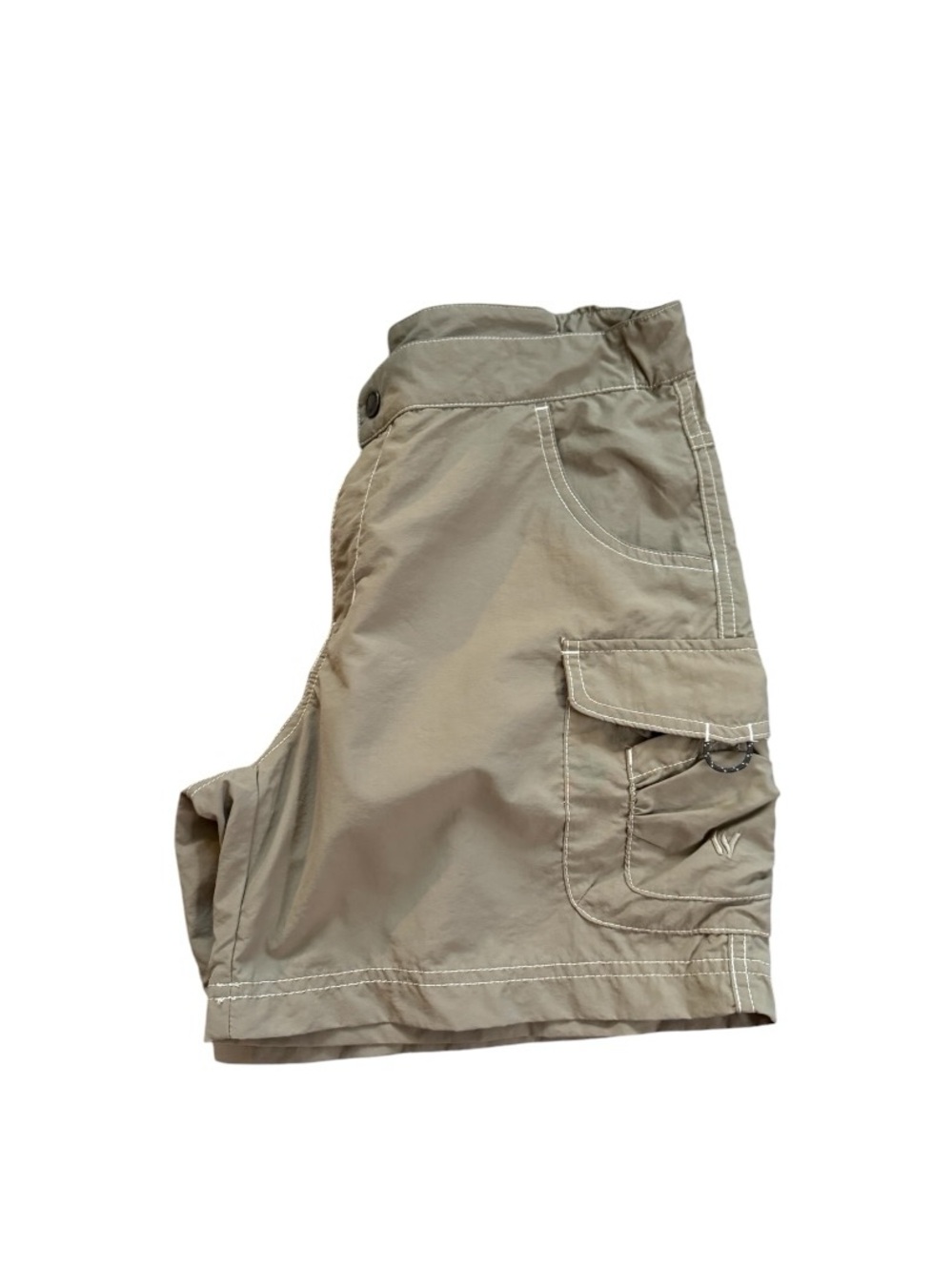 White Sierra Olive Tan Cargo Shorts - Men's Utility Style - Picture 4 of 4